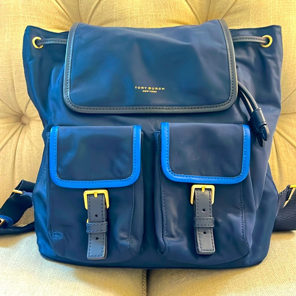 Tory Burch Canvas Backpack